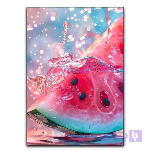 تابلو هندوانه و آب