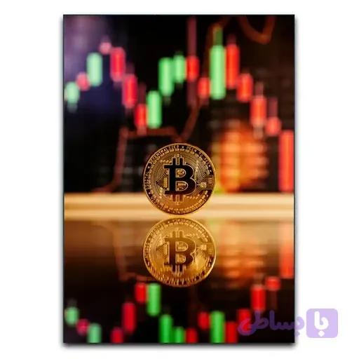 تابلو سکه بیت کوین