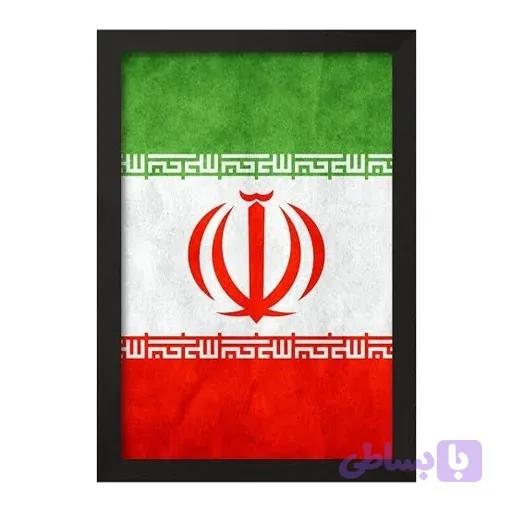 تابلو عمودی پرچم ایران — تصویر 1
