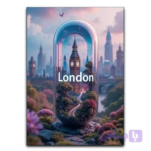 تابلو مدرن شهر لندن