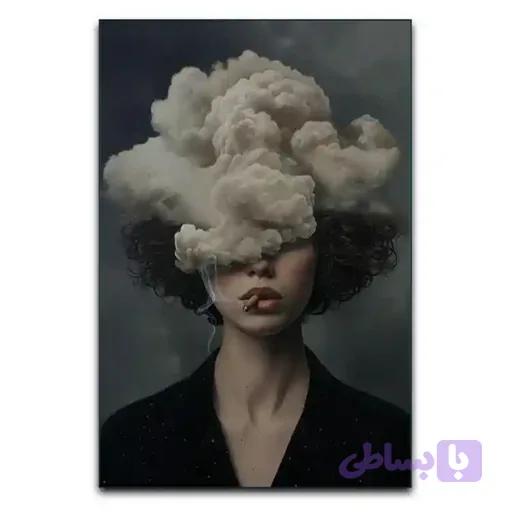 تابلو انتزاعی دختر