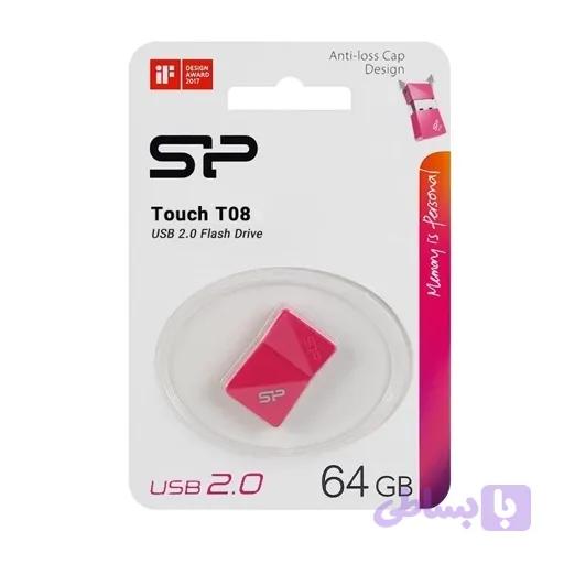 فلش 64 گیگ Silicon Power Touch مدل T08 — تصویر 1