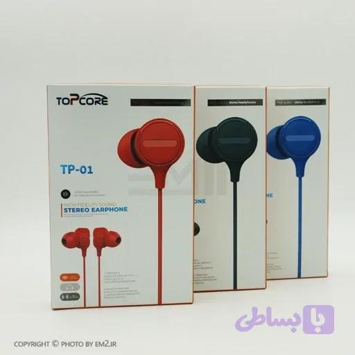 هندزفری تاپ کور مدل TP-01 — تصویر 1