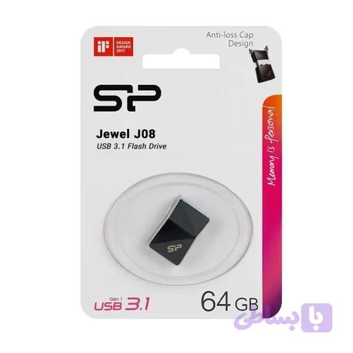 فلش 64 گیگ Silicon Power Jewel USB 3.1 مدل J08 — تصویر 1