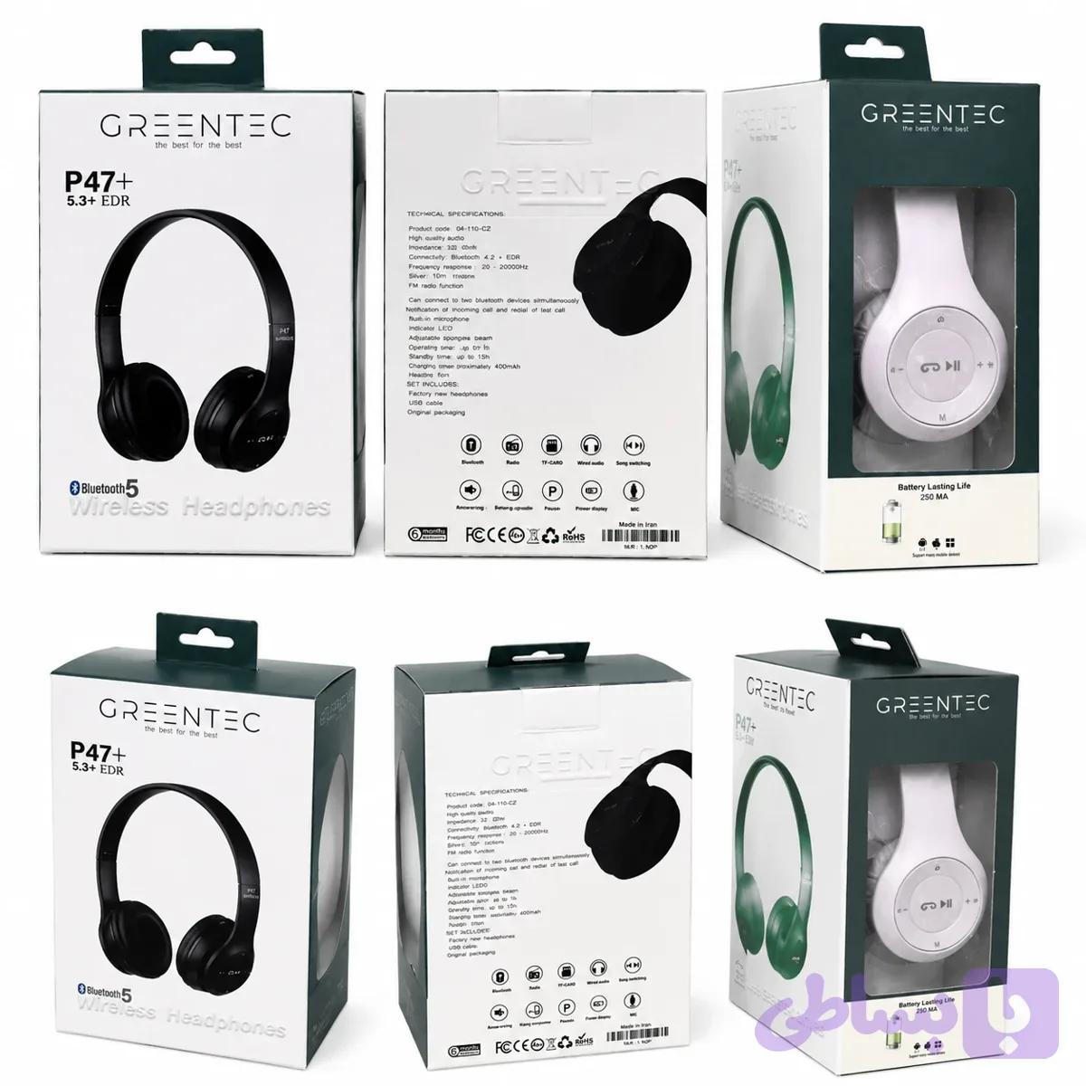 هدست گرین تک مدل p47