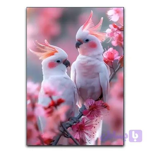 تابلو مرغ عشق