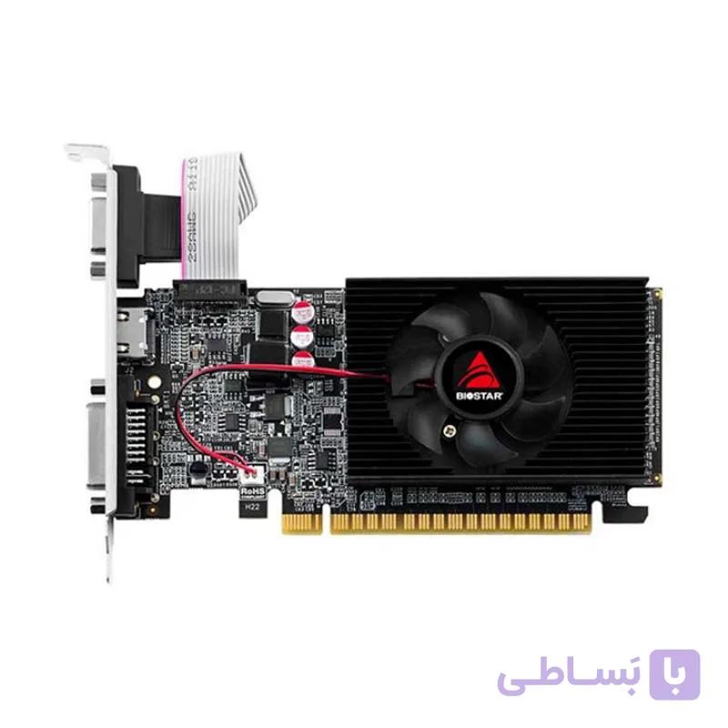کارت گرافیک انویدیا بایوستار GeForce 210 ظرفیت 1 گیگابایت DDR2 استوک