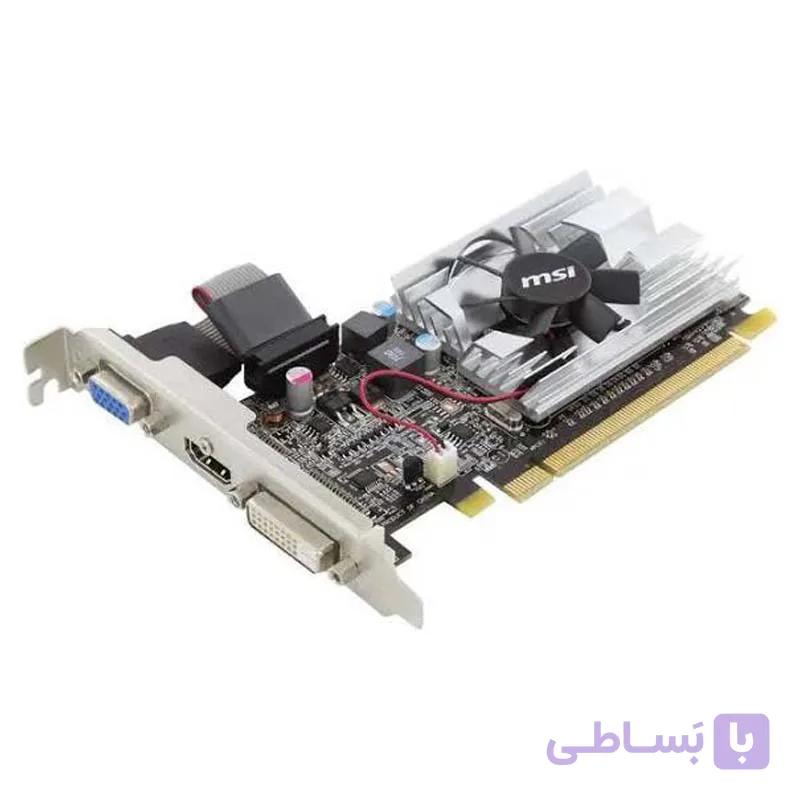 کارت گرافیک ای ام دی ام اس آی  HD 6450 ظرفیت 1 گیگابایت DDR3 استوک