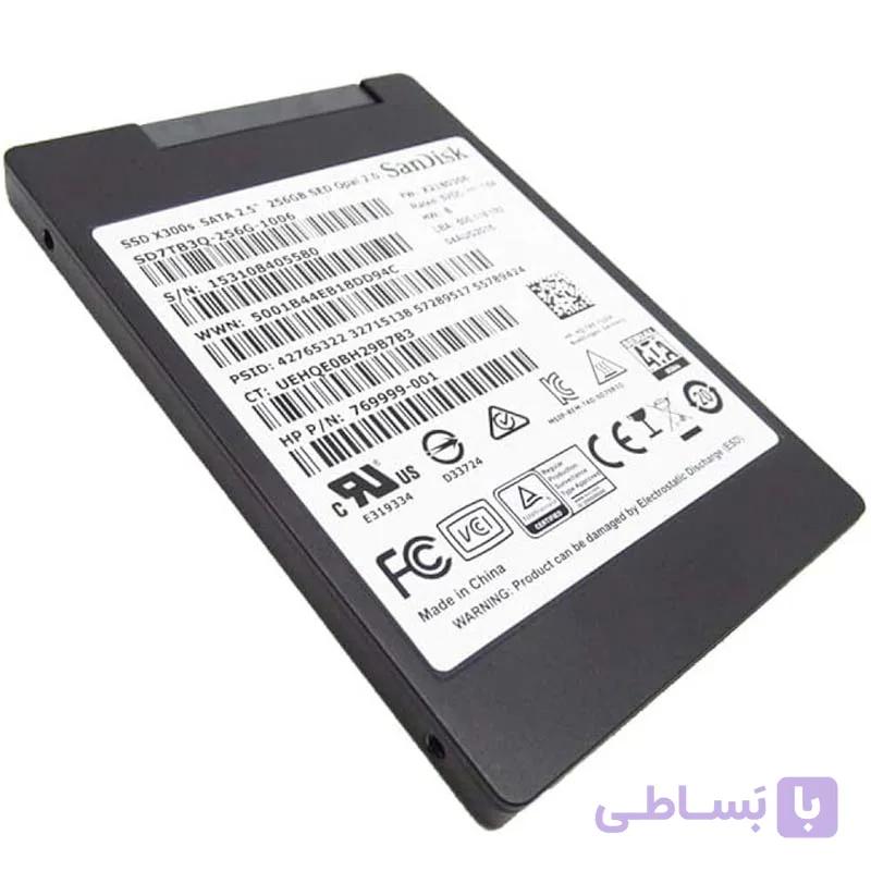 حافظه اس اس دی اینترنال ساندیسک مدل X300s ظرفیت 256 گیگابایت استوک — تصویر 1