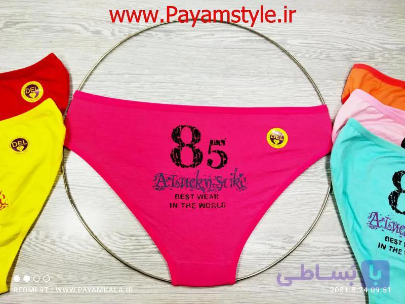 شورت زنانه ی پنبه ای DEL