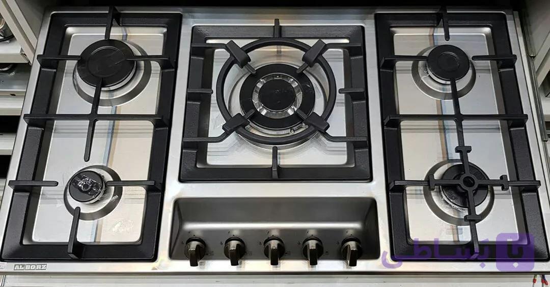 اجاق گاز استیل البرز کد s5960i