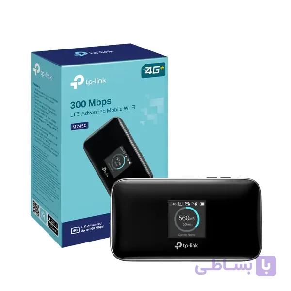مودم سیم کارتی تی پی لینک M7450 / مودم قابل حمل 4G — تصویر 1