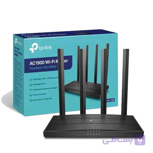 روتر تی پی لینک Archer C80 | روتر Dual Band AC1900 — تصویر 1