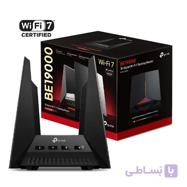روتر گیمینگ تی پی لینک Archer GE800 / روتر WiFi 7 Tri-Band BE19000 — تصویر 1