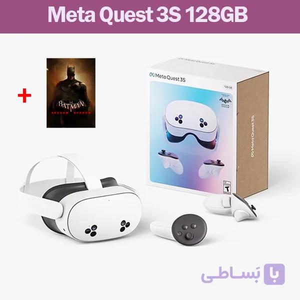 هدست واقعیت مجازی Meta Quest 3S 128GB به همراه بازی Batman: Arkham Shadow — تصویر 1
