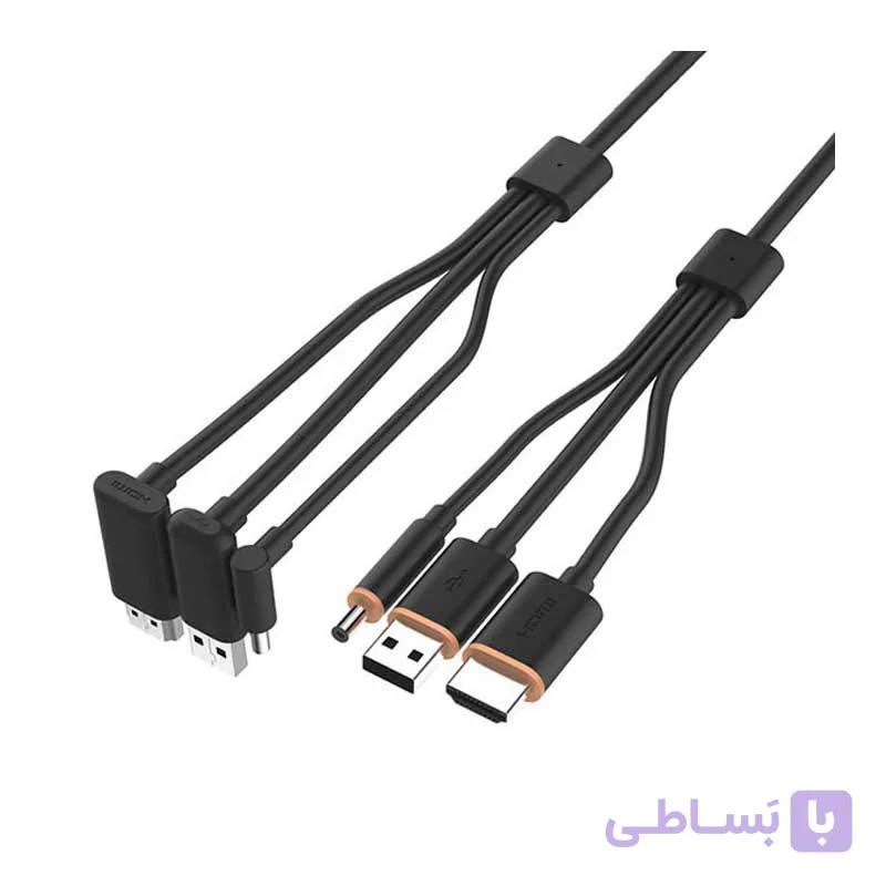 کابل سه تایی اتصال عینک واقعیت مجازی اچ تی سی وایو htc vive به لینک باکس — تصویر 1