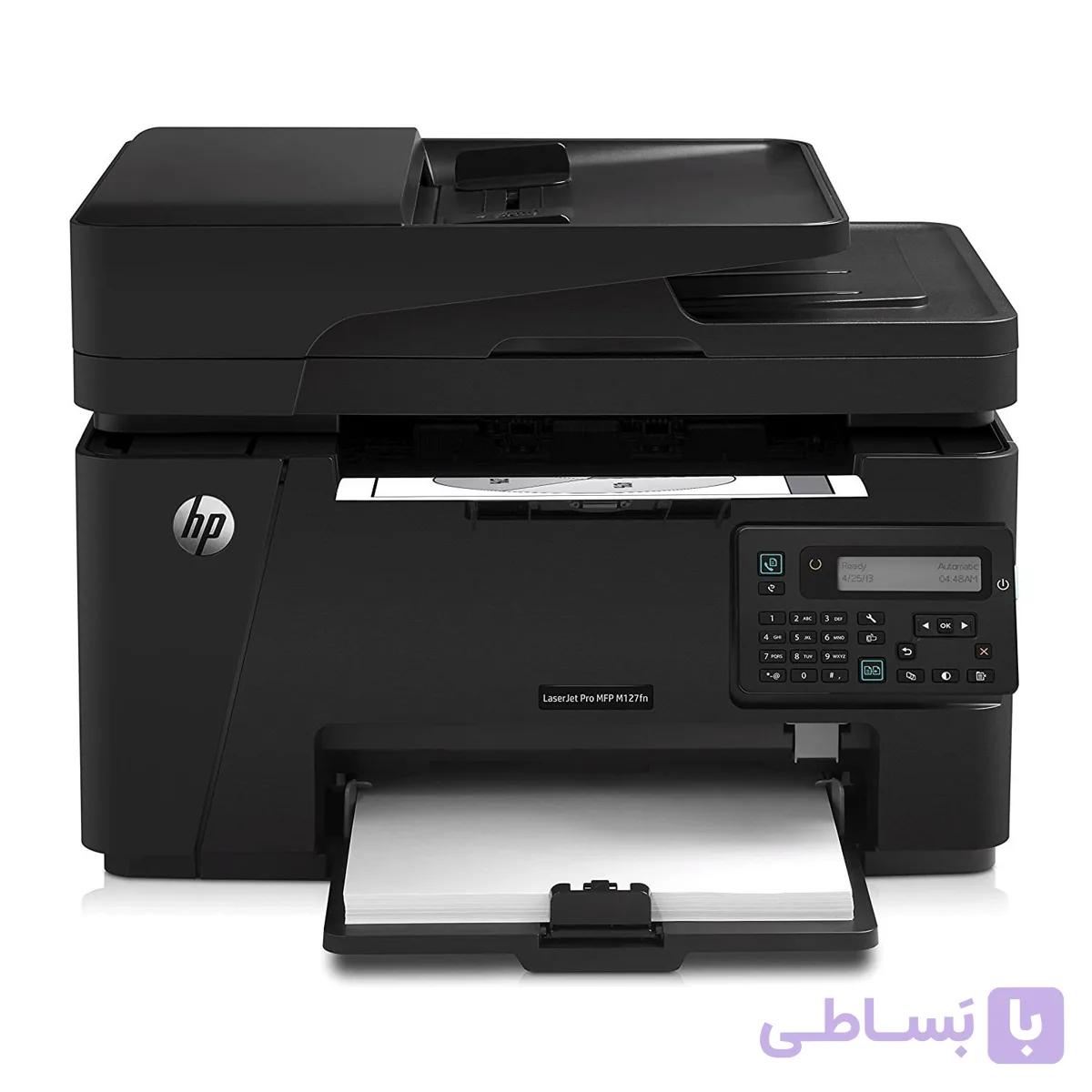 پرینتر لیزری چندکاره اچ پی HP LaserJet Pro MFP M127fn (استوک وارداتی) — تصویر 1