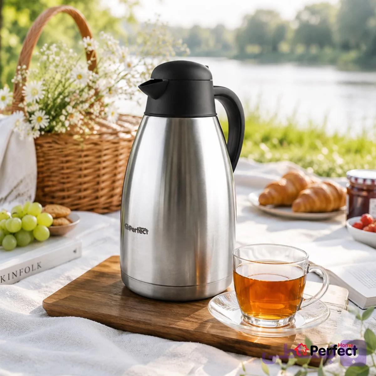 فلاسک ۲ لیتری تمام استیل پرفکت هوم | Vacuum Flask — تصویر 1