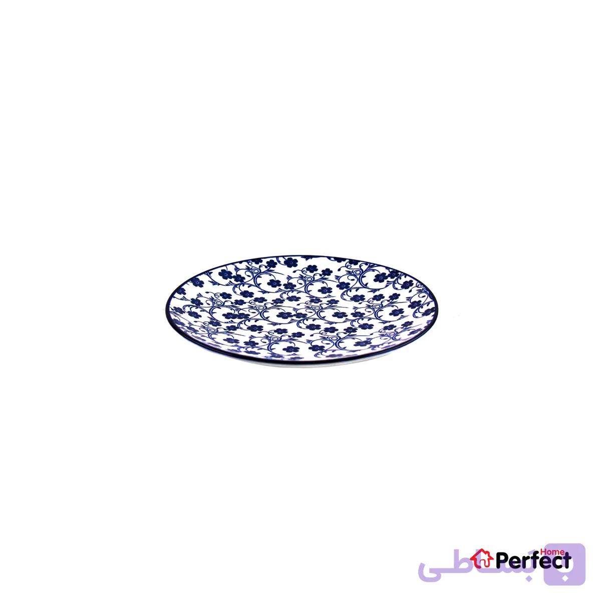 پیش‌دستی دنی هوم طرح گلدار آبی مدل 75P — تصویر 1