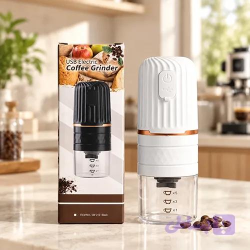 آسیاب قهوه شارژی مدل SW210-211 با تیغه سرامیکی — تصویر 1