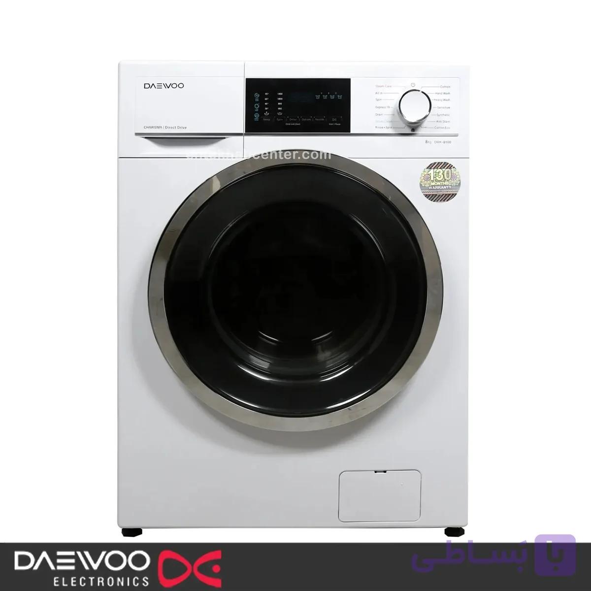 ماشین لباسشویی دوو 8 کیلویی سری کاریزما مدل DWK-8420