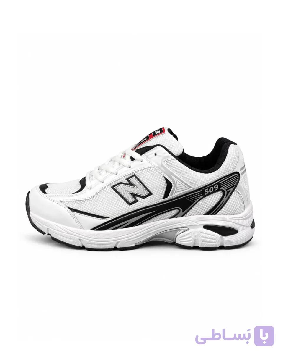 کتونی بزرگ پا مدل نیوبالانس 509 سفید تمام New Balance509 — تصویر 1