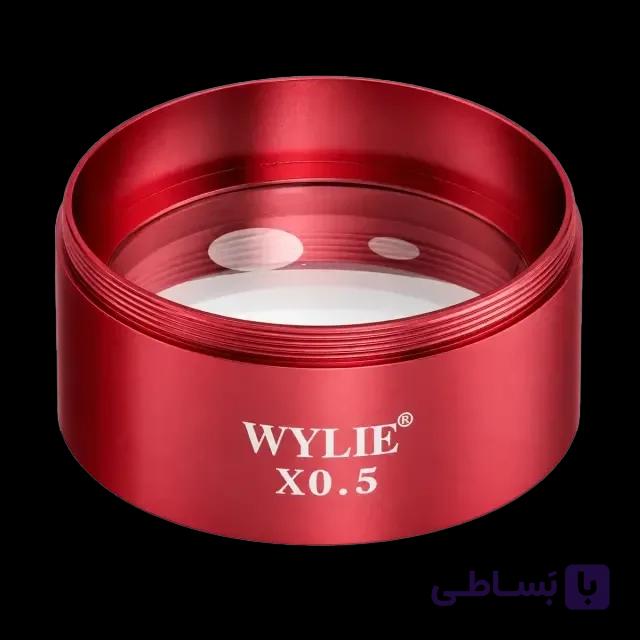 لنز واید قرمز لوپ WYLIE 0.5X