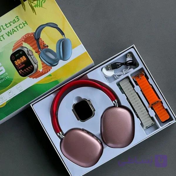 ساعت هوشمند H27 ULTRA3 به همراه هدفون طرح P9 — تصویر 1