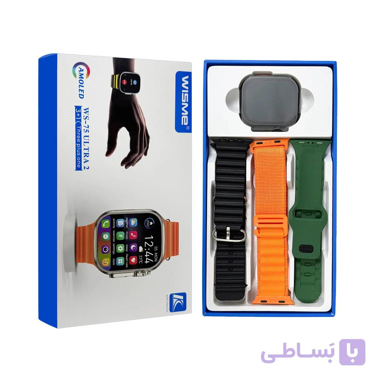 ساعت هوشمند Wisme WS-75 Ultra 2 — تصویر 1
