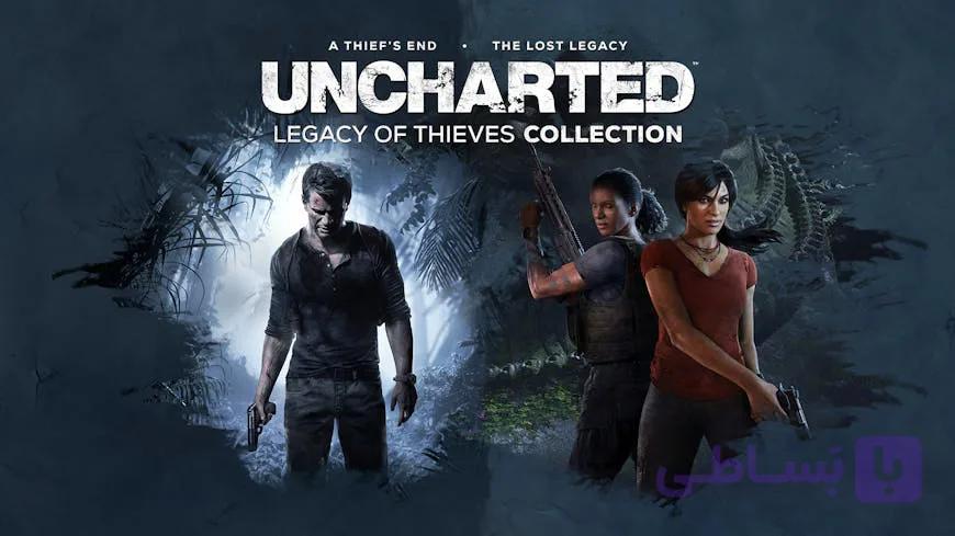 اکانت قانونی بازی آنچارتد uUncharted Legacy Of Thieves Collection ظرفیت دوم و سوم پلی استیشن 4 و 5