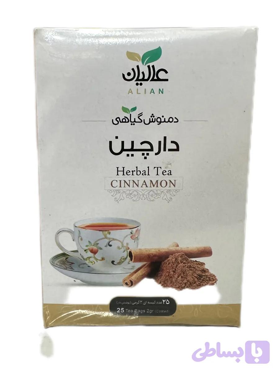 دمنوش دارچین عالیان ۲۵ عددی