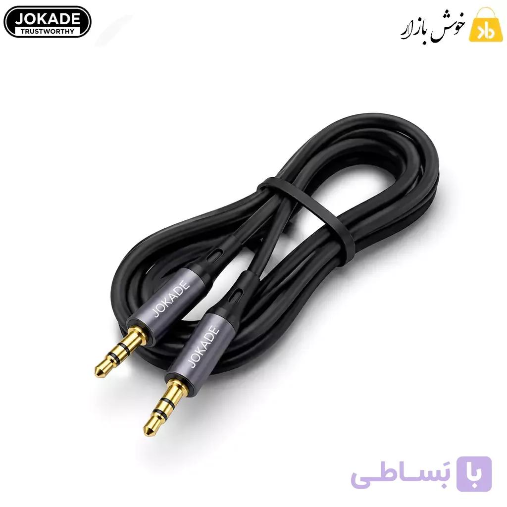 کابل AUX سیلیکونی جوکید (JOKADE) مدل JA109 — تصویر 1