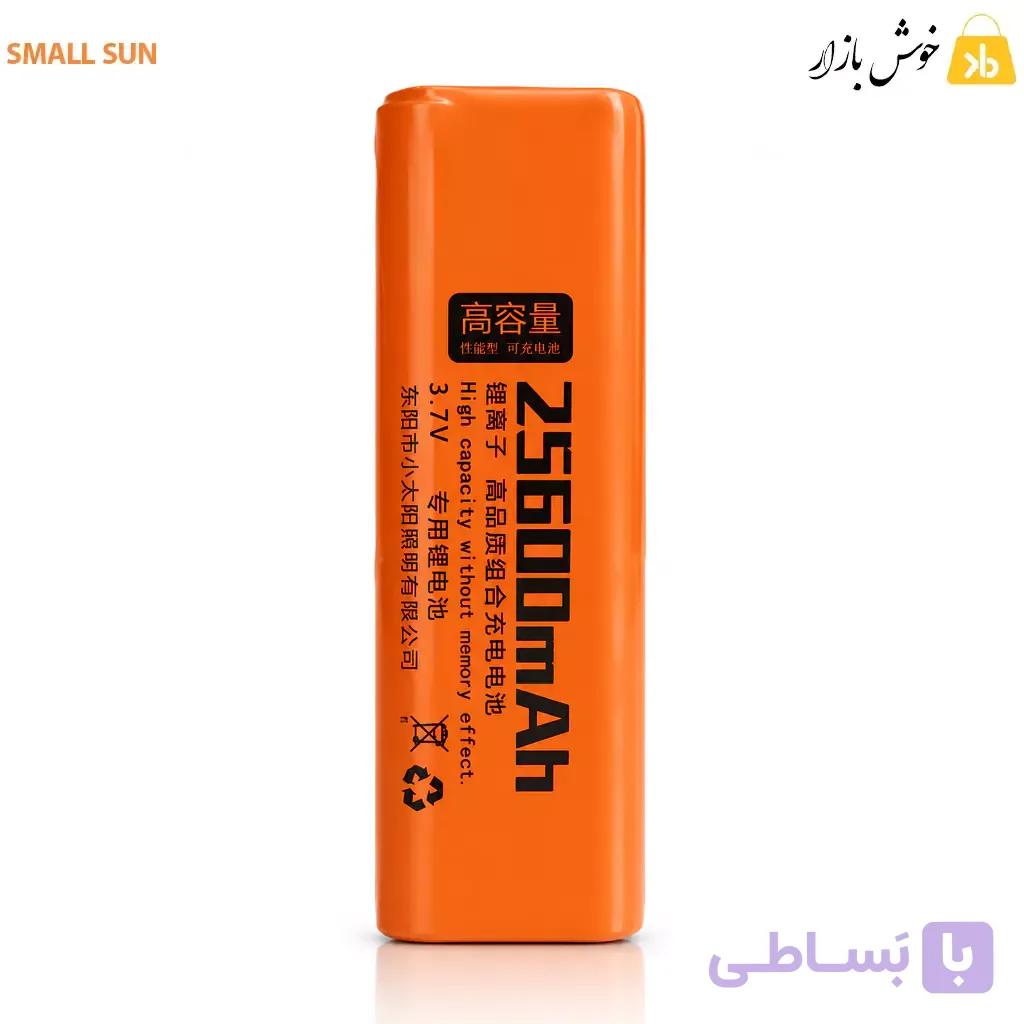 باتری شارژی اسمال سان SMALL SUN مدل مستطیلی 3.7V – 25600mAh — تصویر 1
