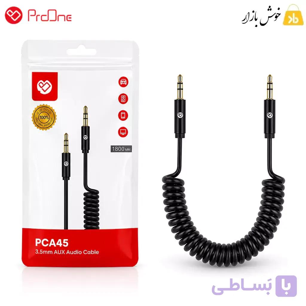 کابل AUX پرووان مدل PCA45 به طول 1.8 متر — تصویر 1