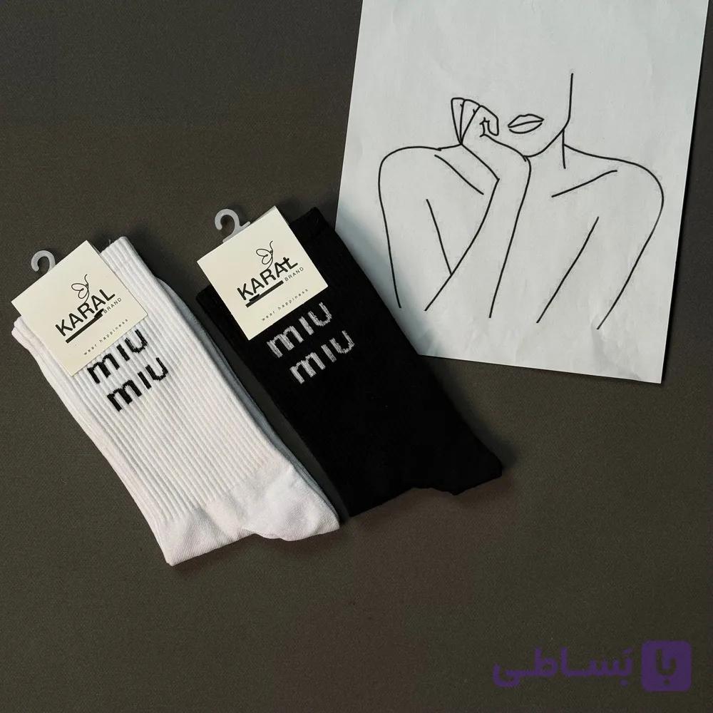 جوراب miu miu