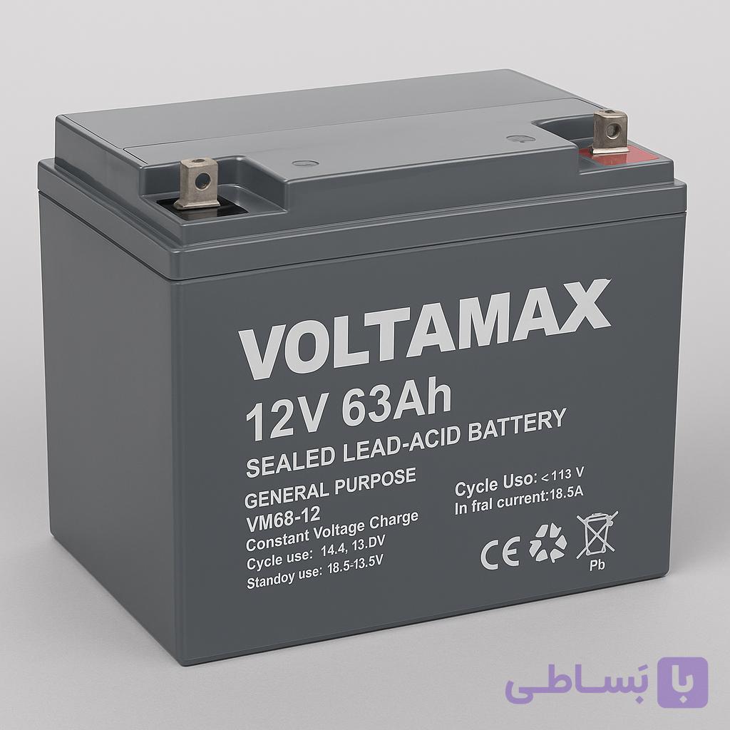 باتری لیتیوم فسفات 12V 63Ah | ظرفیت بالا برای سیستم‌های خورشیدی و UPS