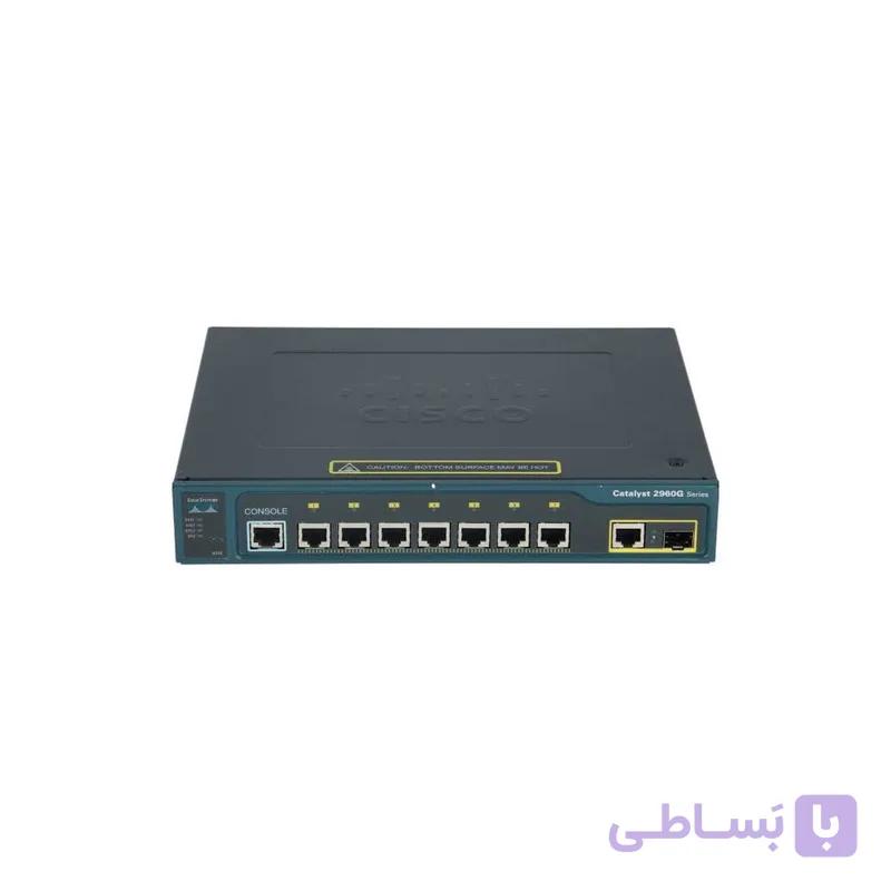 سوئیچ 8 پورت سیسکو مدل C2960G-8TC-L