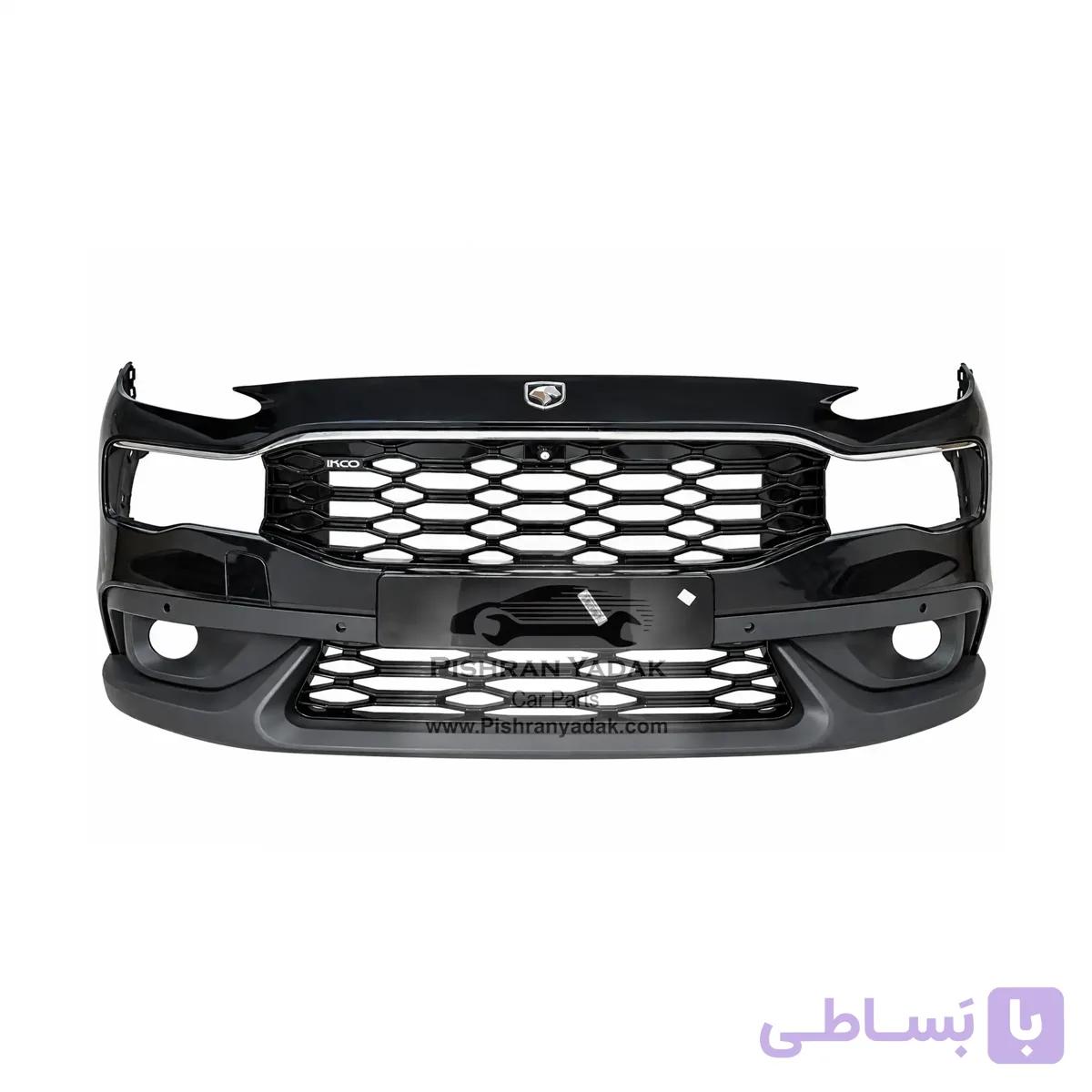 سپر جلو ریرا مشکی آبنوس ایساکو | رنگ فابریک کد 9988