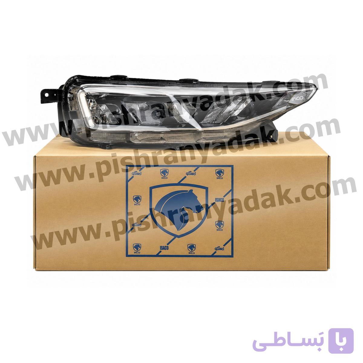 دی لایت جلو چپ ریرا ایران خودرو