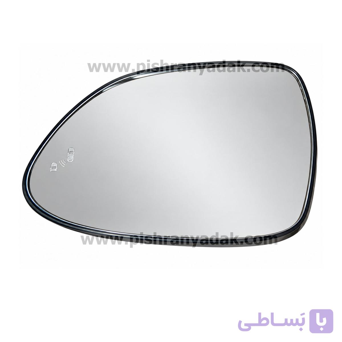 شیشه آینه جانبی برقی چپ ریرا – با نمایشگر اخطار نقطه کور — تصویر 1