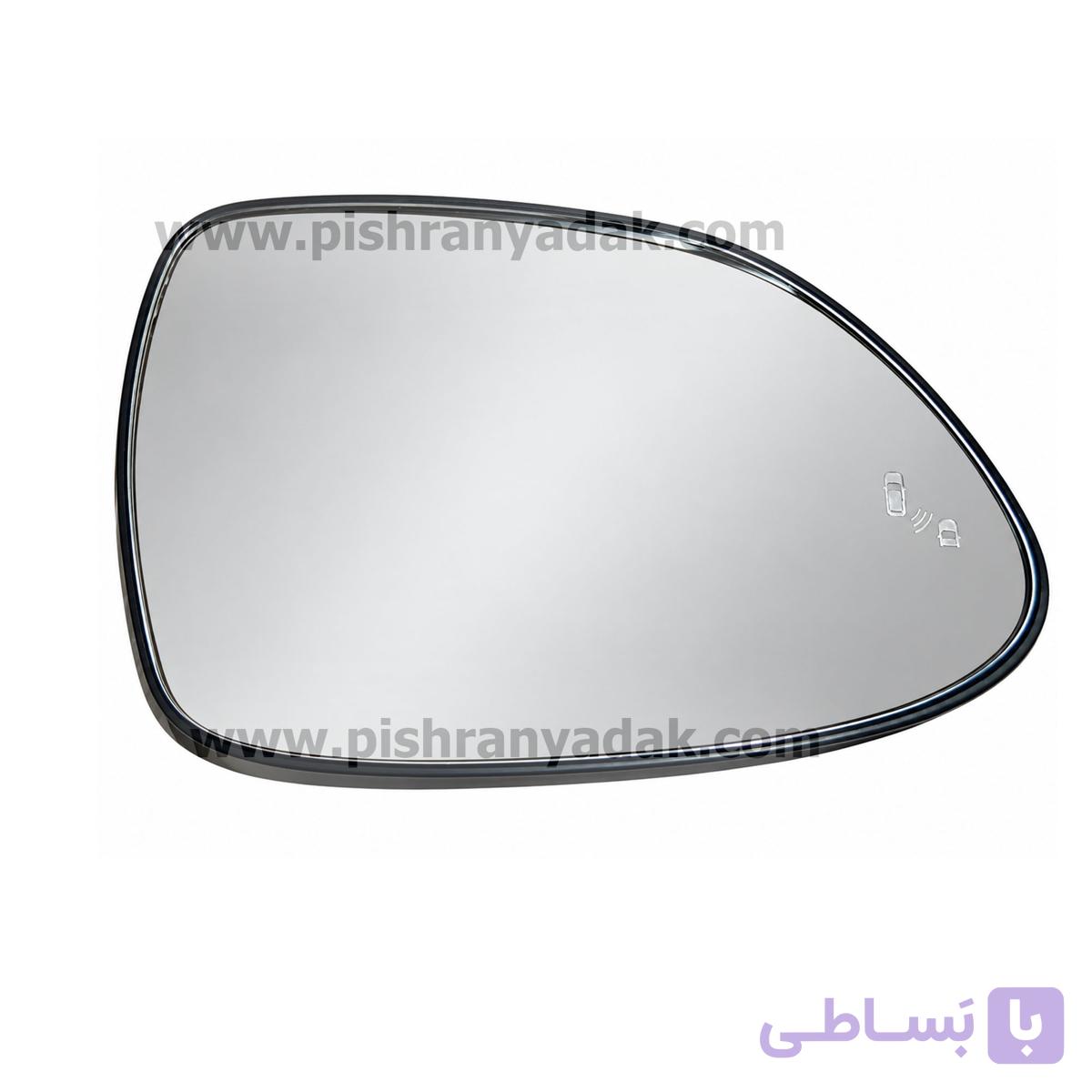 شیشه آینه جانبی برقی راست ریرا – با نمایشگر اخطار نقطه کور — تصویر 1