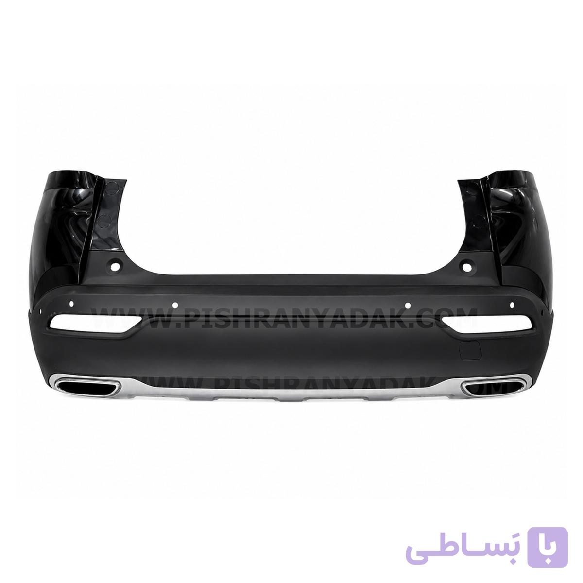سپر عقب ریرا مشکی آبنوس 9988 ایساکو (کامل)