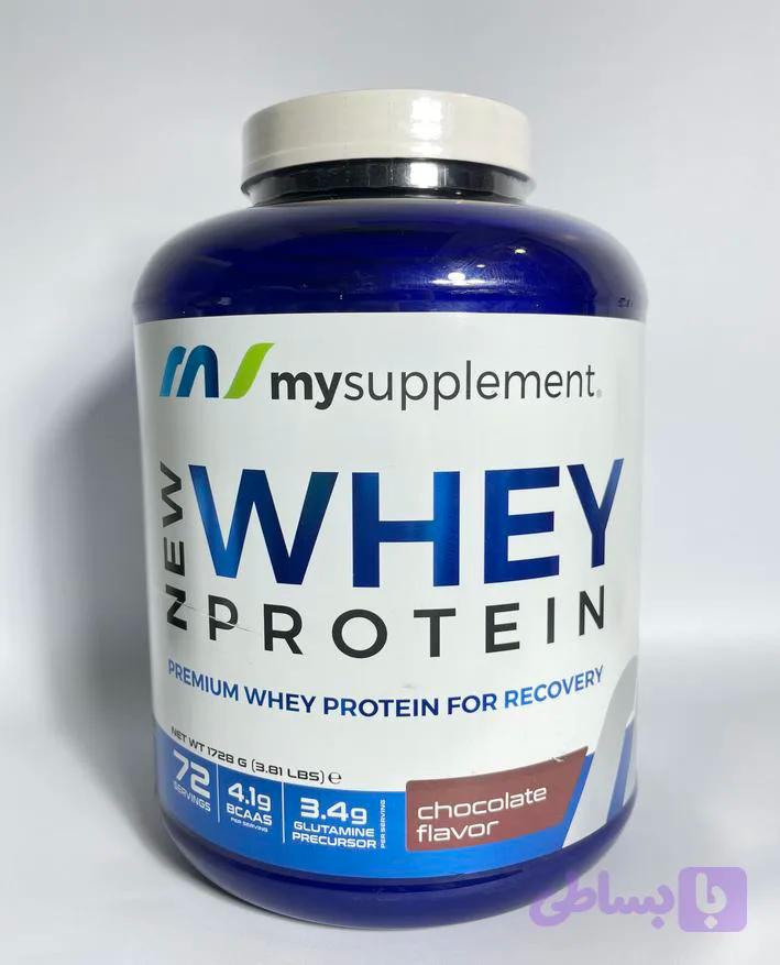 وی پروتئین مای ساپلمنت 1728 گرمی بیسکوئیتی و شکلاتی Mysupplement Premium Whey Protein 1728g — تصویر 1
