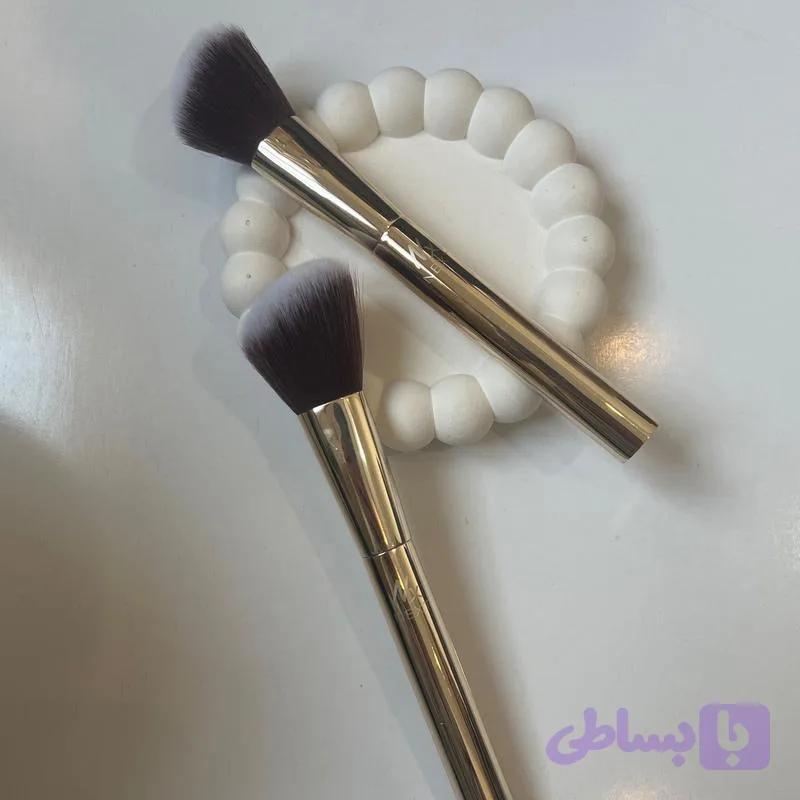 براش رژ گونه و هایلایتر و پودر فیکس دارای سر کج برند اروپایی نکست
