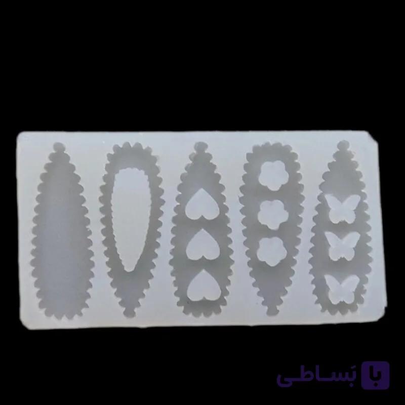 قالب سیلیکونی گیره مو مدل ستاره و پروانه فانتزی