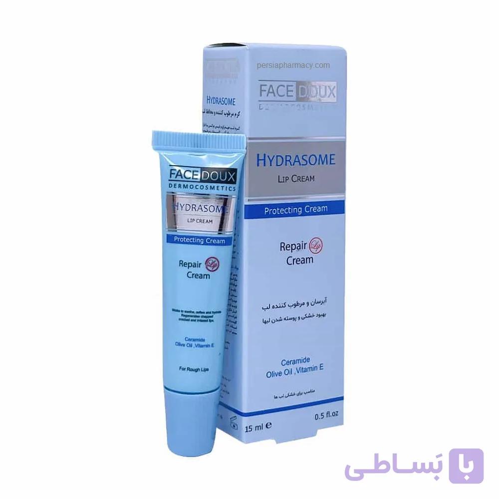 کرم مرطوب کننده و محافظ لب هیدروزام فیس دوکس   FACEDOUX