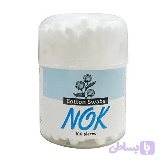 گوش پاک کن نوک (100 عدد)