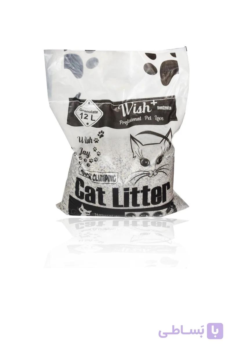 خاک گربه ویش 10 کیلویی | Wish+Cat Litter