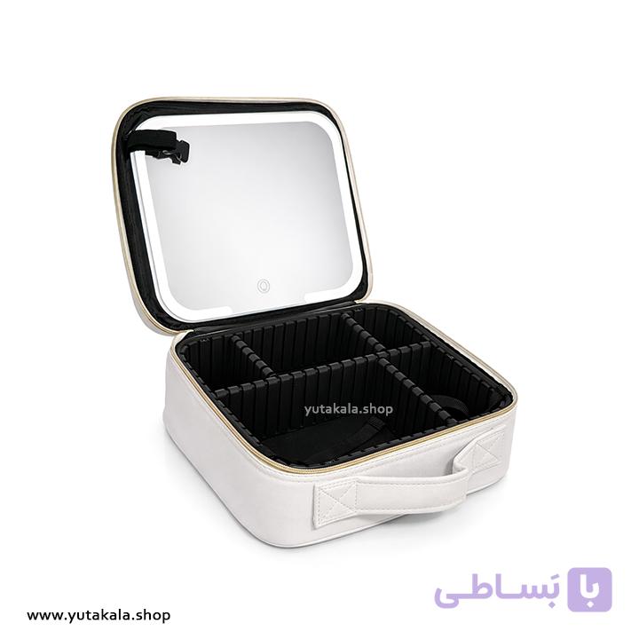 کیف لوازم آرایشی چراغ‌دار مدل کازمتیک کلاب — تصویر 1