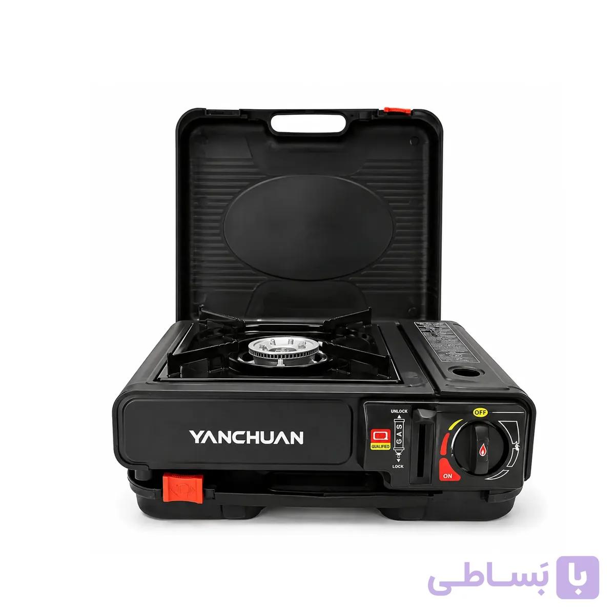 اجاق گاز مسافرتی دو کاره کیف دار مدل YANCHUAN